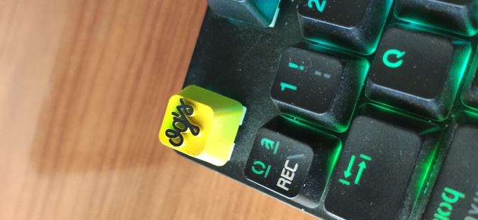 keycap ogs serais heureux clavier 3d print model - Mito3D