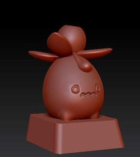 tecla pokemon smolive teclas 3d print model - Mito3D