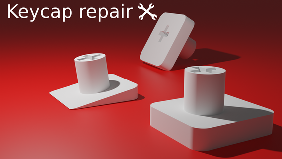 klavye tuşu tamir etmek araçlar tuş takımı değiştirmek yazı mekanik Rapair 3d print model - Mito3D