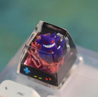 tecla resina pokemon gengar 3d print model - Mito3D