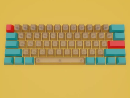 klavye tuşu Ayarlamak anahtar kayboard mekanik tuş takımı 3d print model - Mito3D