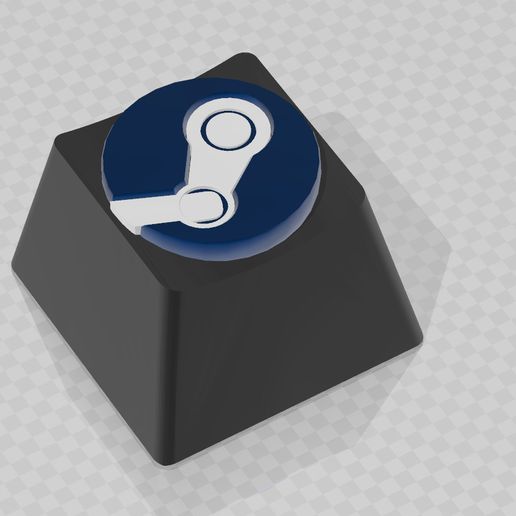 keycap steam - key 3D print model - Mito3D