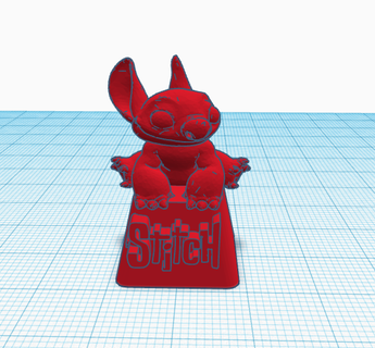 keycap stitch keycaps lilo 3d print model - Mito3D
