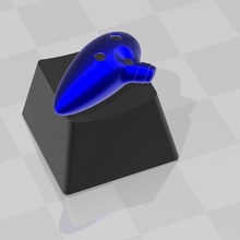 keycap zelda ocarina 3d print model - Mito3D