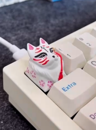 keycaps kitsune japan keyboard 3D print model - Mito3D