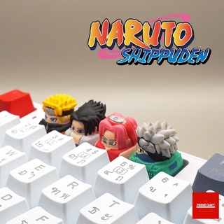 klavye tuşları Naruto takım 7 Sasuke Sakura Kakashi mekanik tuşu anahtar stl 3d esnaf 3d print model - Mito3D