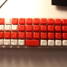 Tastenkappen einstellen mechanisch Tastatur Kirsche Kreuz Stengel blanc mx un Computer 3d print model - Mito3D