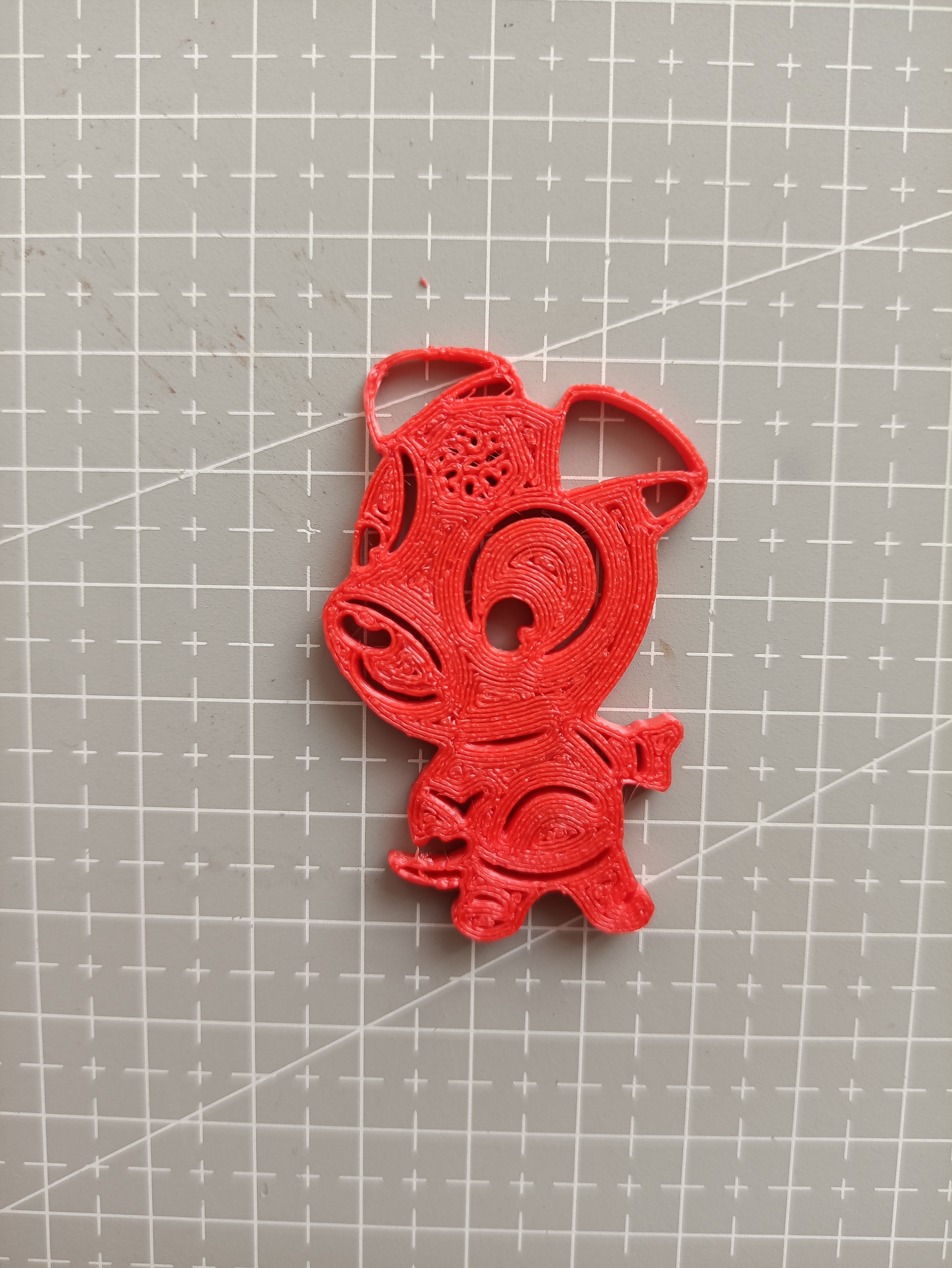 keychain-dog 3D print model - Mito3D