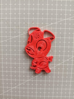 keychain dog 3d print model - Mito3D