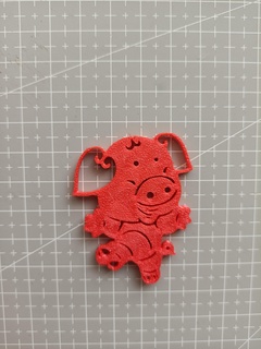 keychain pig 3d print model - Mito3D