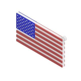 keychain usa Flagge Schmuck Schlüsselbund USA Land 3d print model - Mito3D