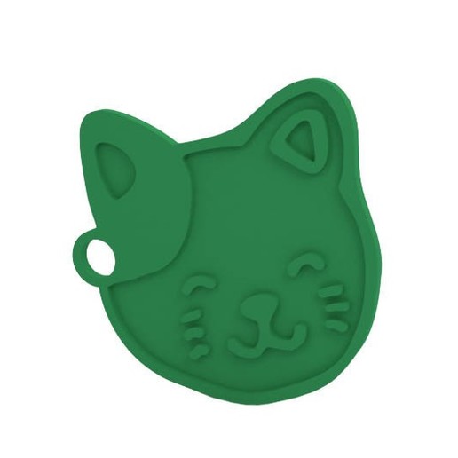 keychain moda kitty cat 3D print model - Mito3D