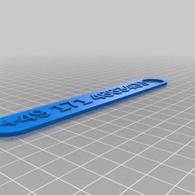Schlüsselbund Schmuck angepasst Schlüsselanhänger 3d print model - Mito3D