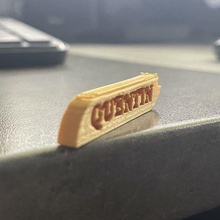 keychain customize 3d print model - Mito3D