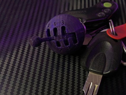 keychain Various 3ddoka key ring keys 3d print model - Mito3D