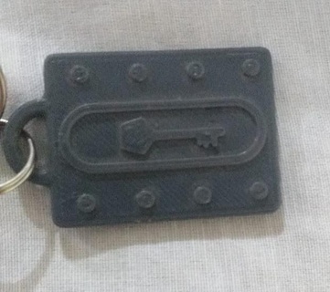 keychain keys 3d print model - Mito3D