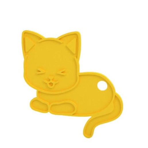 chaveiro a moda kitty cat 3D print model - Mito3D