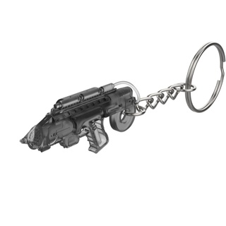 keychain - flame cannon legends tomorrow printable 3d model stl files digital cosplay diy weapon pistol video game earth-1 flamethrower heat 3d print model - Mito3D