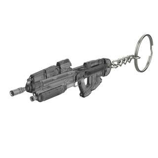 keychain - ma40 cannon halo printable 3d model stl files digital cosplay diy weapon video game 40 assault battle rifle master chief 3d print model - Mito3D