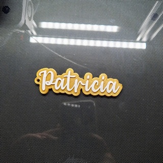 anahtarlık isim etiket Patricia kişiselleştirilmiş 3d print model - Mito3D