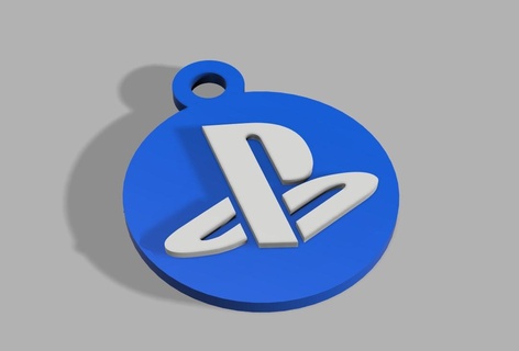 keychain - playstation ps ps5 ps4 ps3 console xbox games gaming sony gamer portachiavi 3d print model - Mito3D