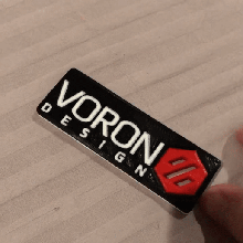 keychain - voron design multi-colour gadget spin 3d print model - Mito3D