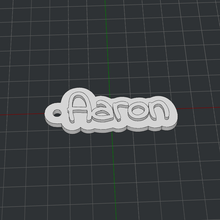 anahtarlık Aaron 3d print model - Mito3D