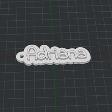 anahtarlık adriana 3d print model - Mito3D