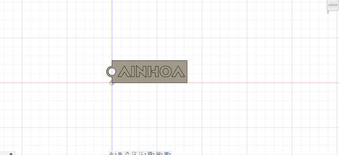 Schlüsselbund Ainhoa Tintenfisch Spiel 3d print model - Mito3D