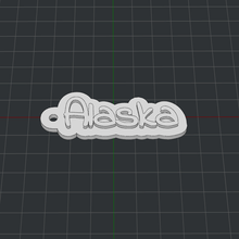 Schlüsselbund Alaska 3d print model - Mito3D