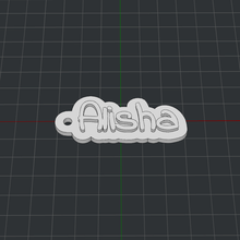 keychain alisha 3d print model - Mito3D