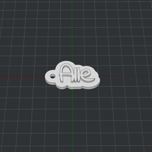 keychain alle 3d print model - Mito3D