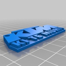 Schlüsselbund Apulien kitemurt 3d print model - Mito3D