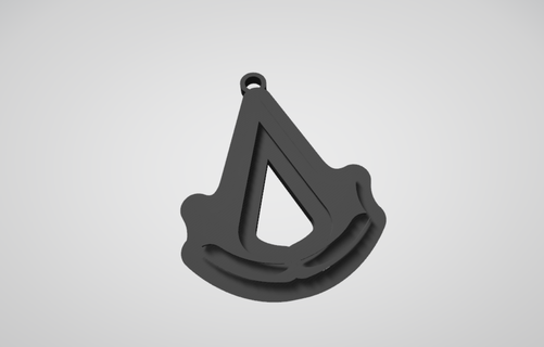 keychain assassin's creed 3d print model - Mito3D