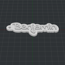Schlüsselbund Benjamin 3d print model - Mito3D