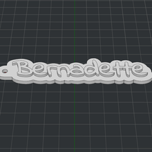 anahtarlık Bernadette 3d print model - Mito3D