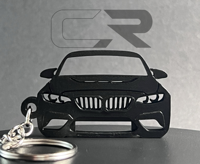 keychain bmw m2 f87 competition car 3d print model - Mito3D