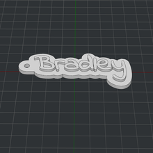 keychain bradley 3d print model - Mito3D