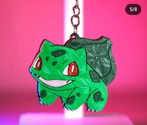 keychain bullbasauro pokemon kaychain impress o3d sale 3d print model - Mito3D