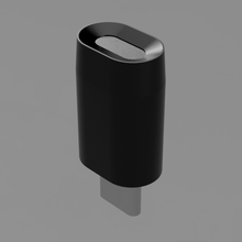 keychain caddy uvc sterilizer gadget dongle 3d print model - Mito3D