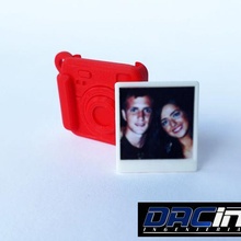 keychain camera portrait - 3d print model - Mito3D