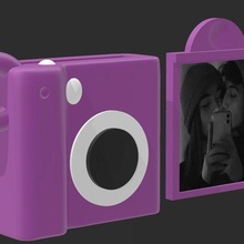 porte clés caméra souvenir Saint Valentin journée gadget funko daxto dpop 3d print model - Mito3D