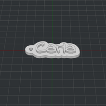 keychain carla 3d print model - Mito3D