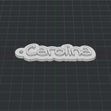 anahtarlık Carolina 3d print model - Mito3D