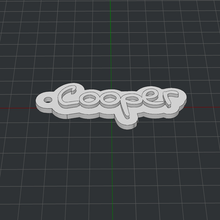 Schlüsselbund Cooper 3d print model - Mito3D