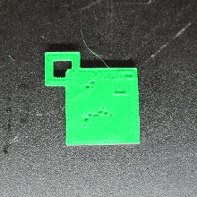 porte clés léche botte Minecraft 3d print model - Mito3D