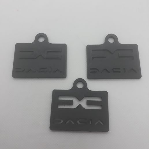 anahtarlık Dacia logo 3D print model - Mito3D