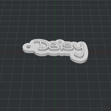 keychain daisy 3d print model - Mito3D