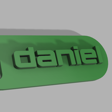keychain daniel tool 3d print model - Mito3D