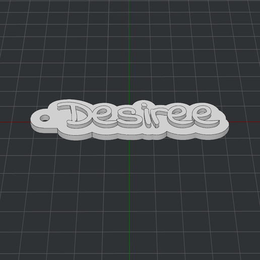 anahtarlık arzu 3D print model - Mito3D